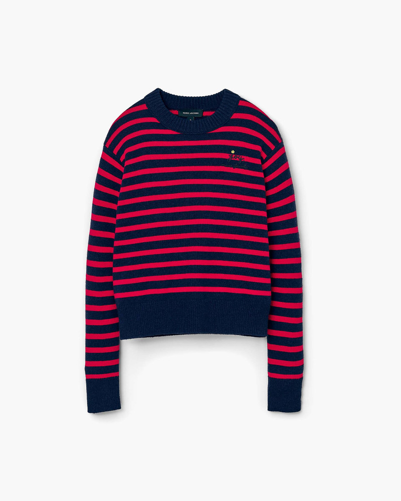 Marc Jacobs JOY STRIPED CREWNECK outlook