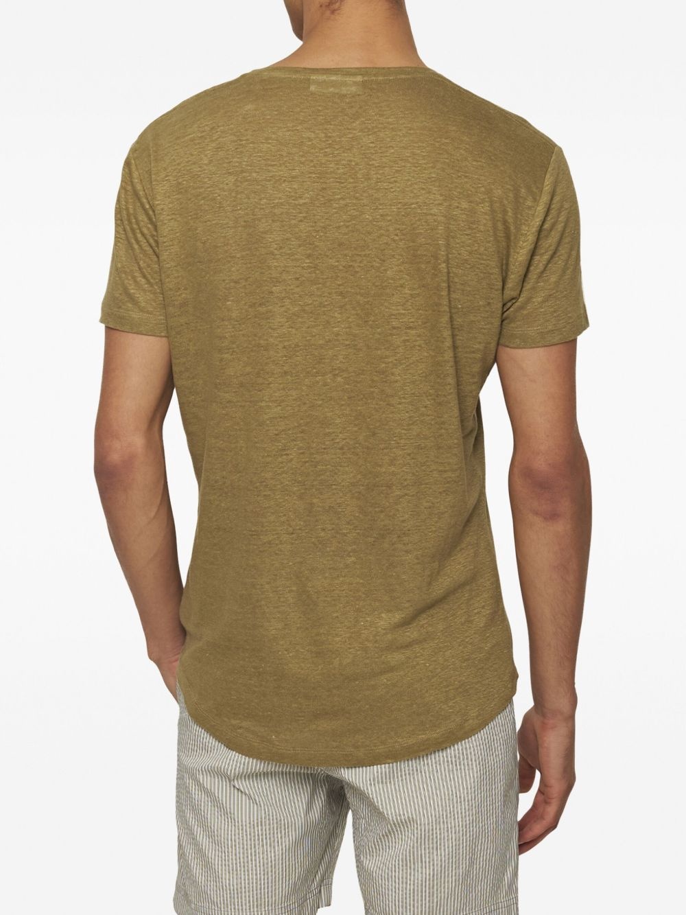 linen t-shirt - 3