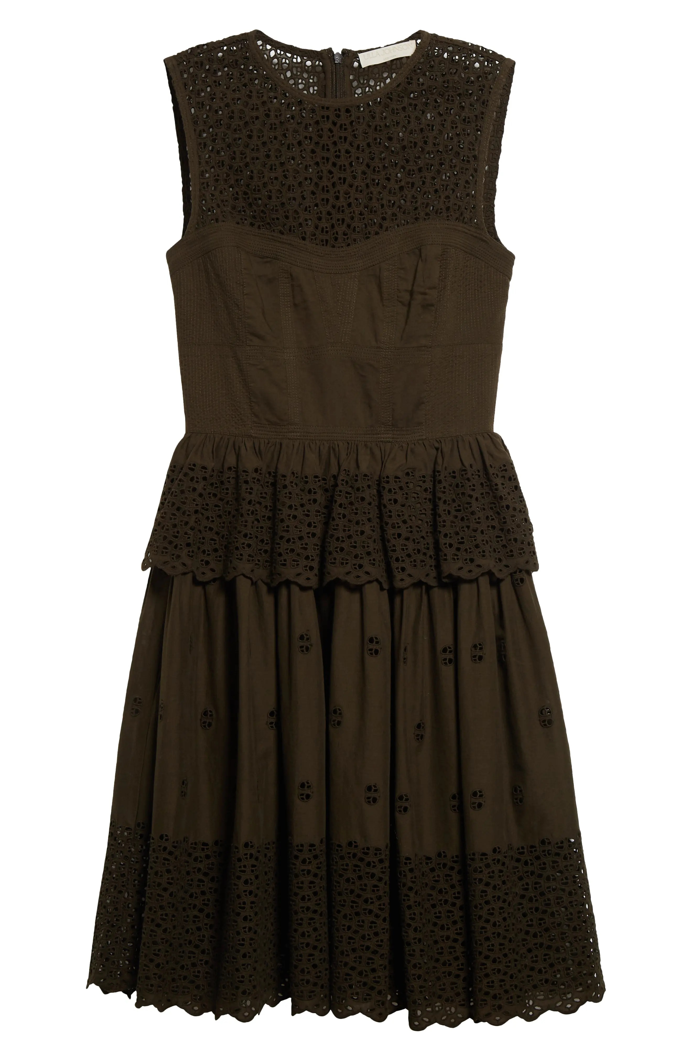 Jessa Embroidered Sleeveless Dress - 5