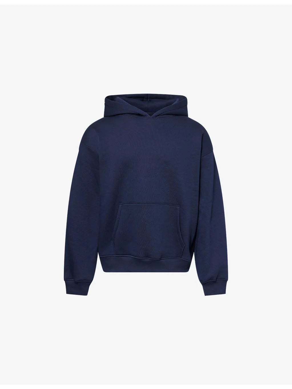 Fleece Lounge Relaxed-Fit Cotton-Blend Hoody - 1