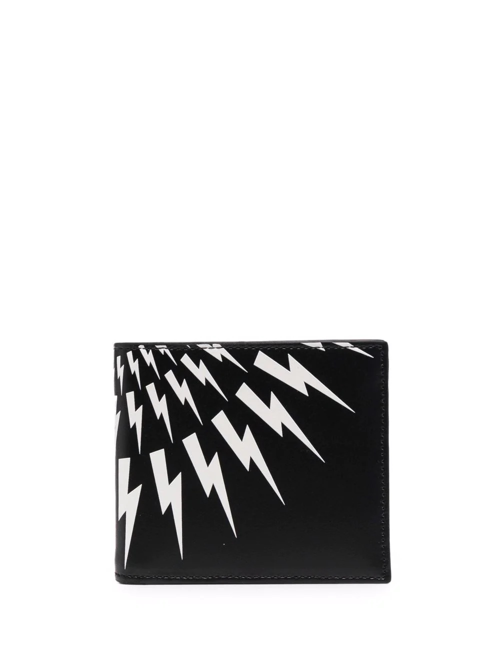 Thunderbolt printed bi-fold wallet - 1