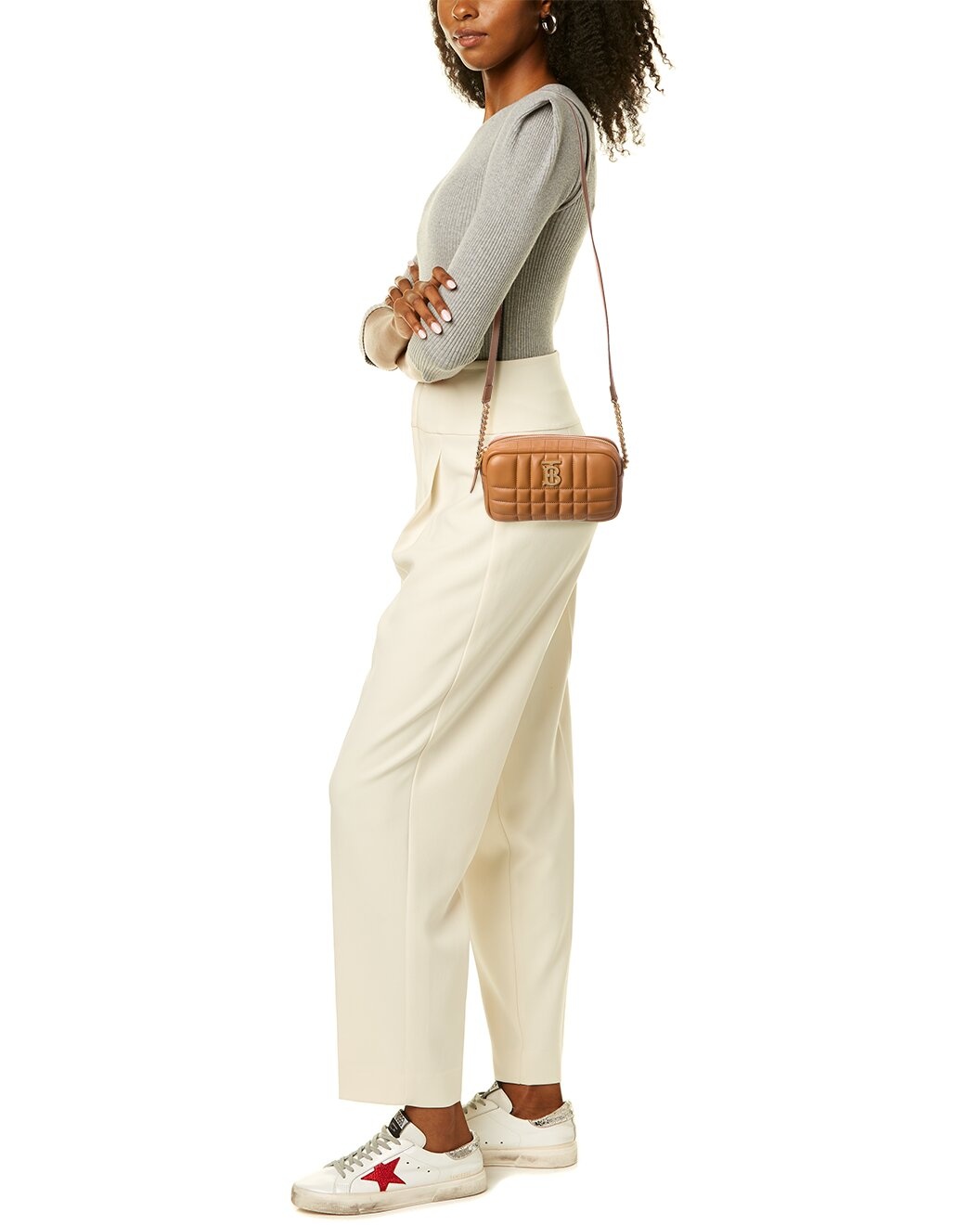 Burberry Lola Mini Leather Camera Bag - 4