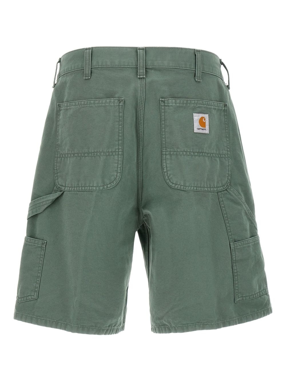 double knee canvas shorts - 2