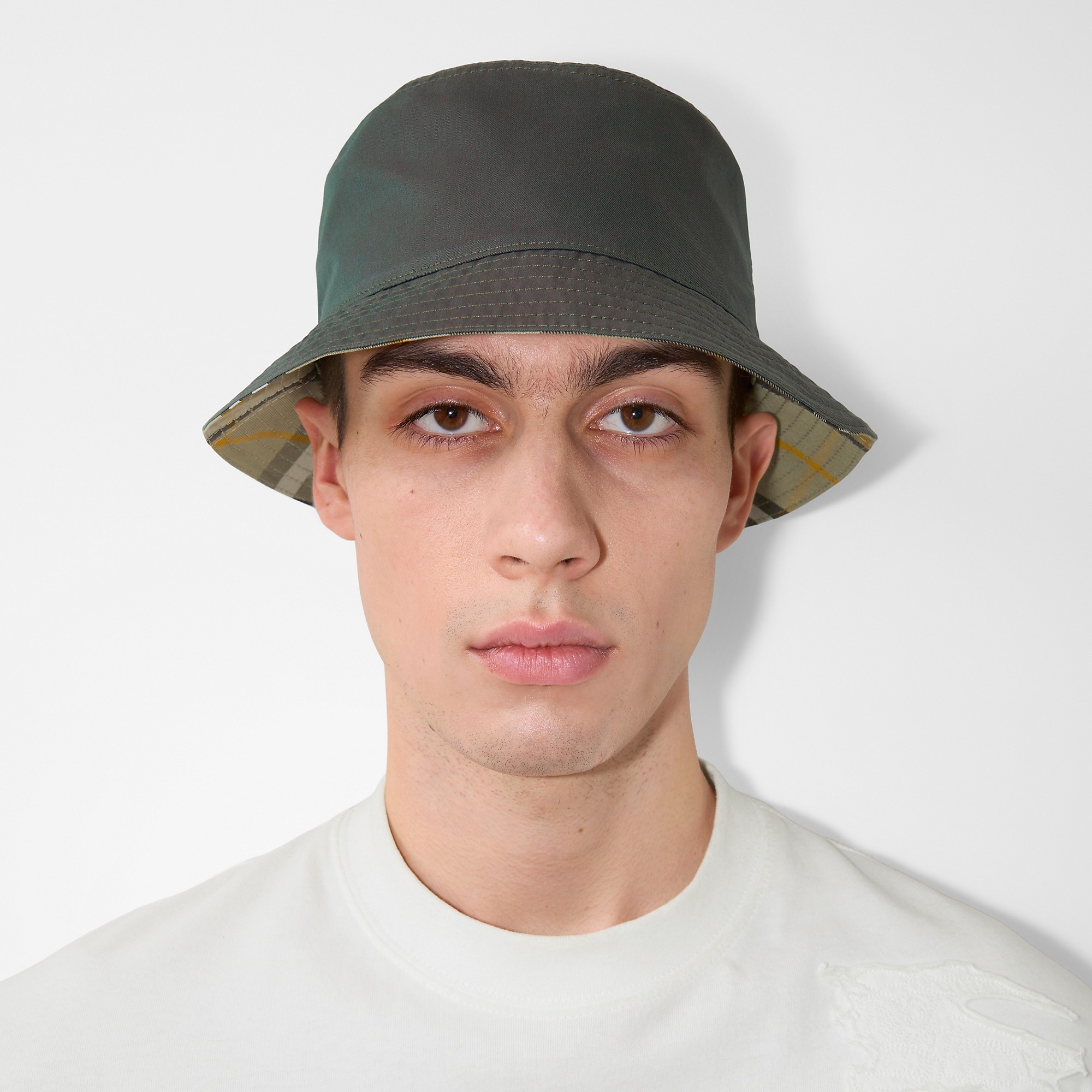 Reversible Check Bucket Hat - 3