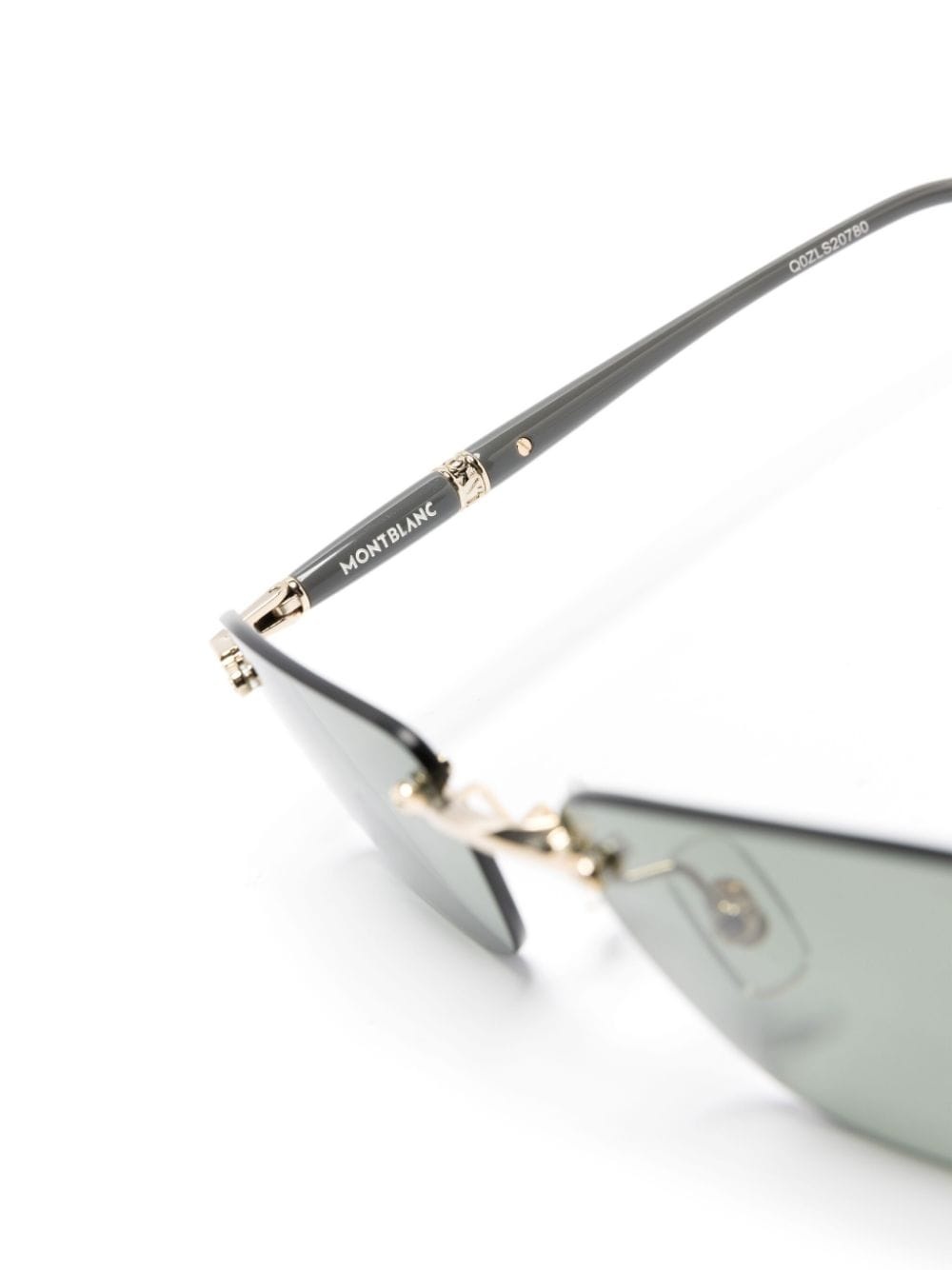geometric-frame sunglasses - 3