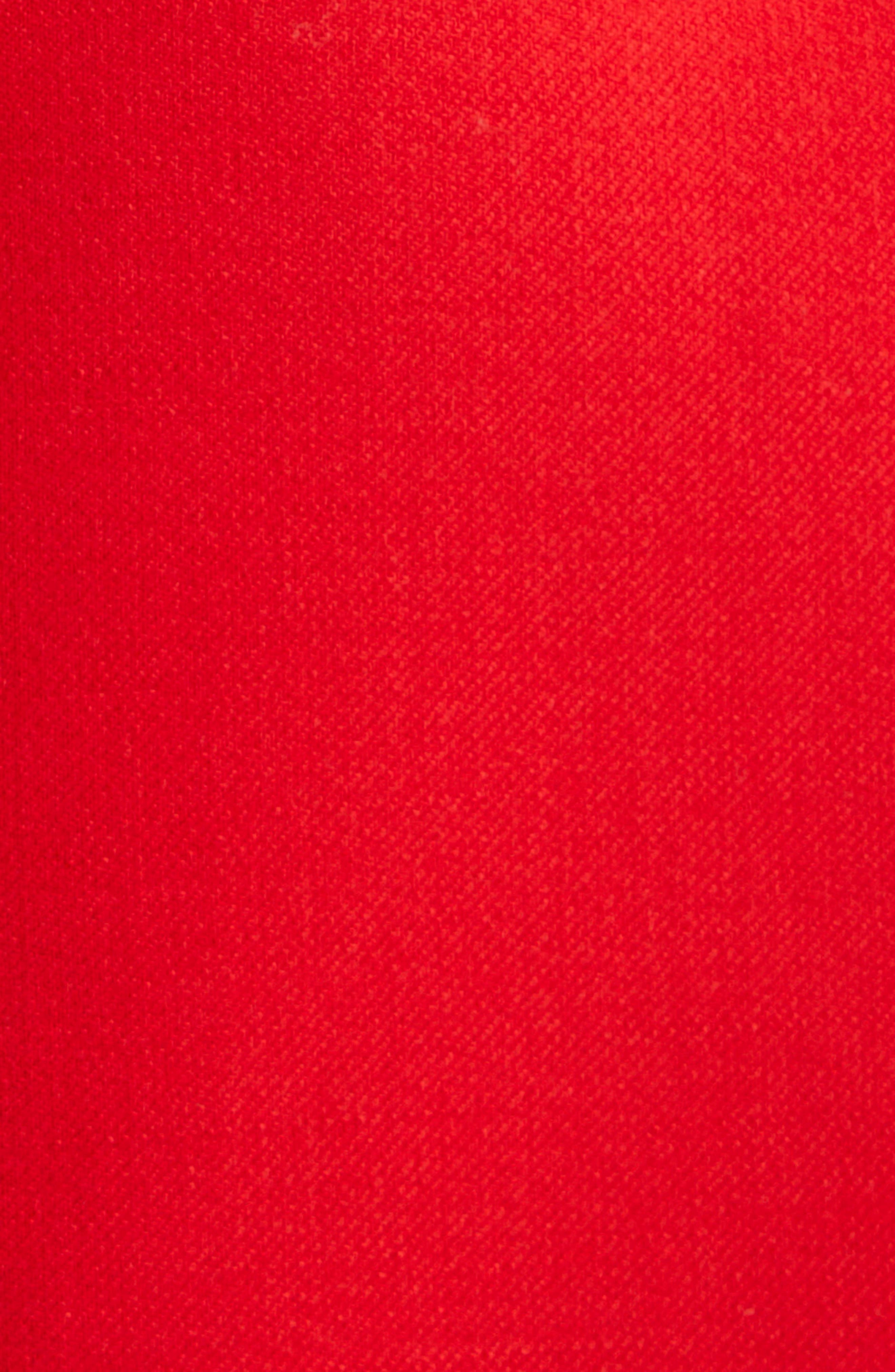 SPORTMAX Tefrite Long Sleeve Jersey Minidress in Red at Nordstrom - 6
