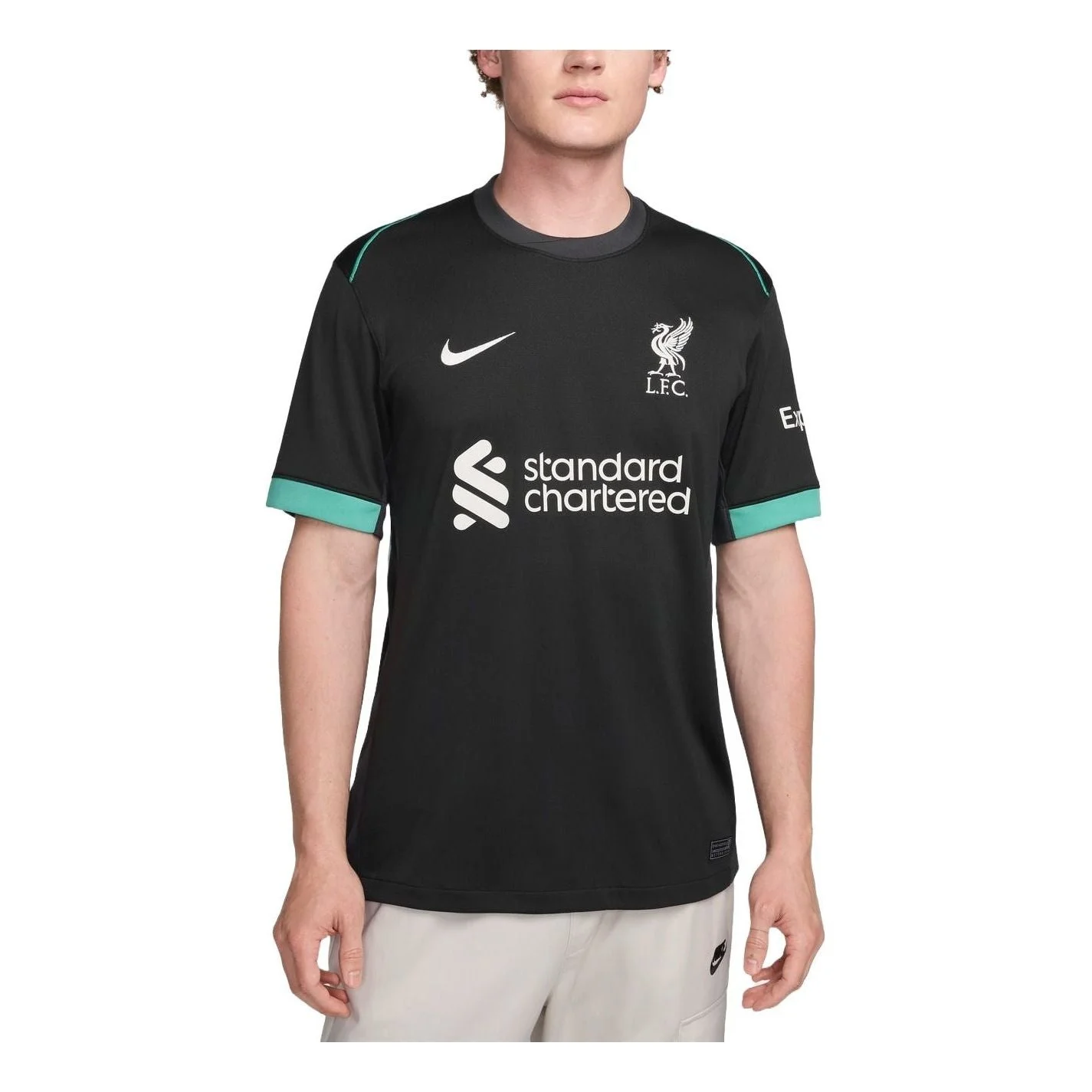 Nike Dri-FIT Liverpool FC 2024/25 Stadium Away Jersey 'Black Teal' FN8780-322 - 1