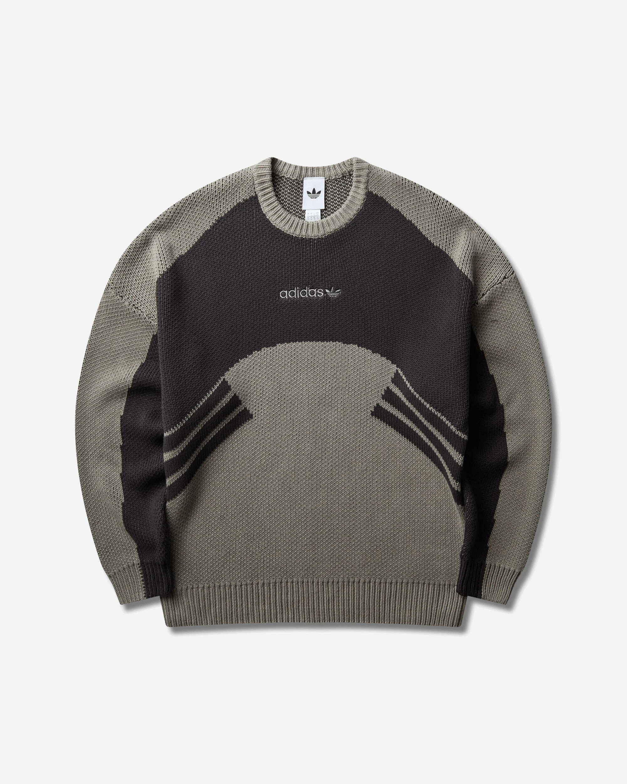 Men's Munich 93 Crewneck Sweater Silver Pebble / Utility Black - 1