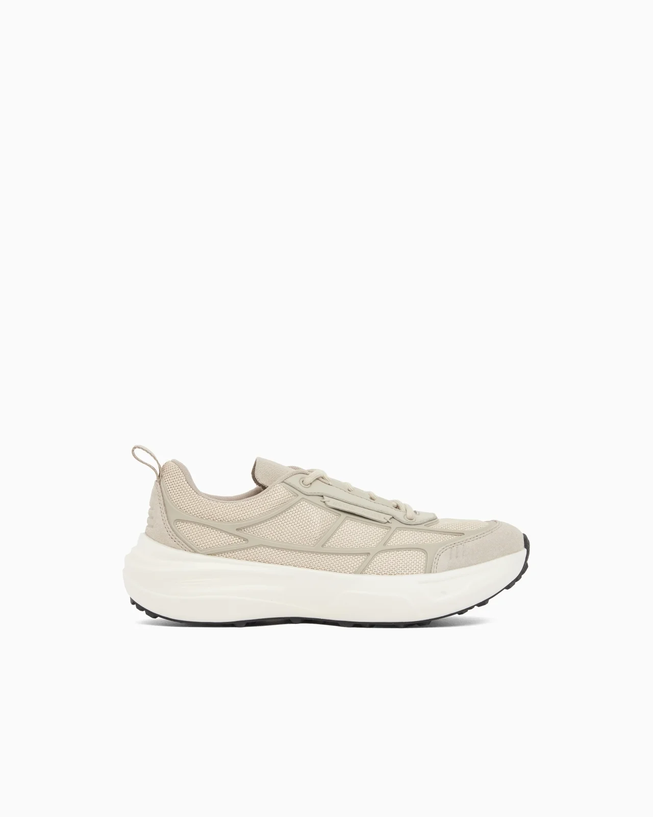 MESH SNEAKERS WITH SUEDE DETAILS TRAVEL ESSENTIAL - 1