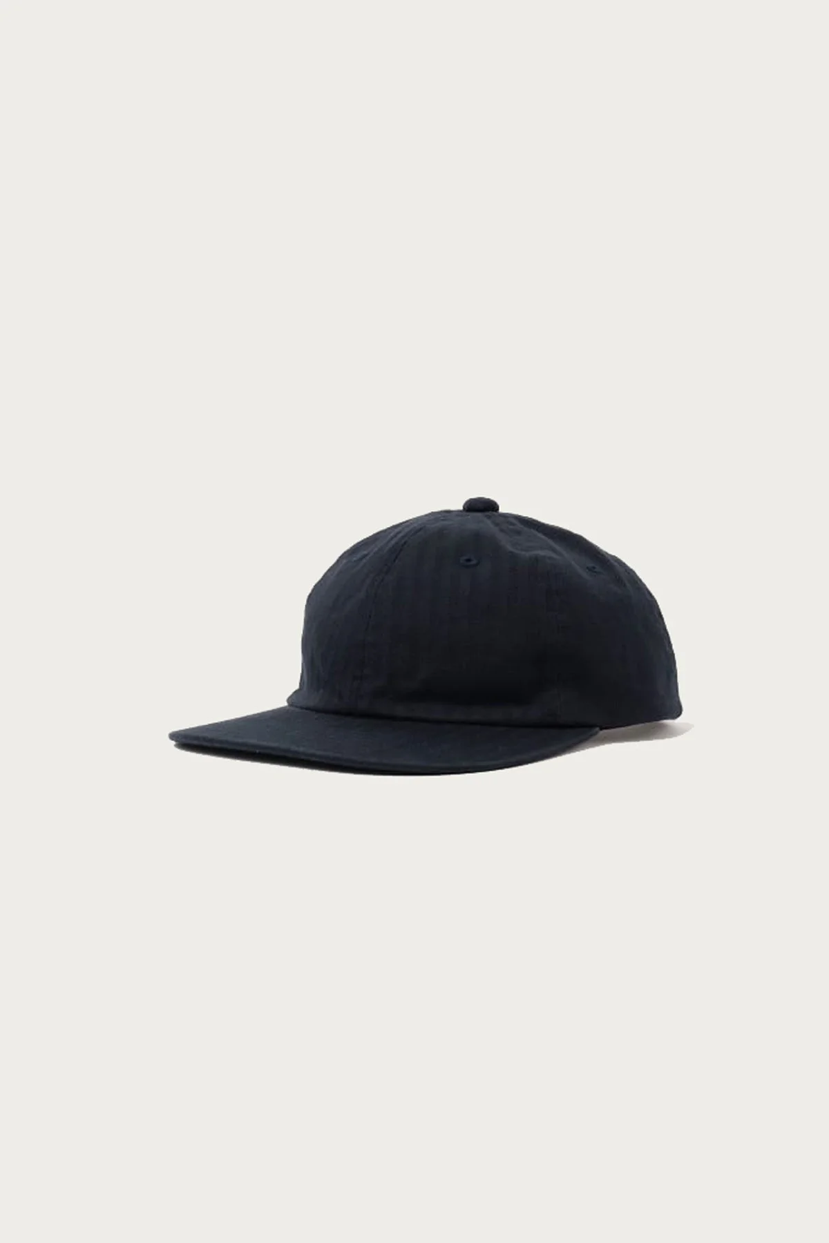 Herringbone 6Panel Cap - Navy - 1