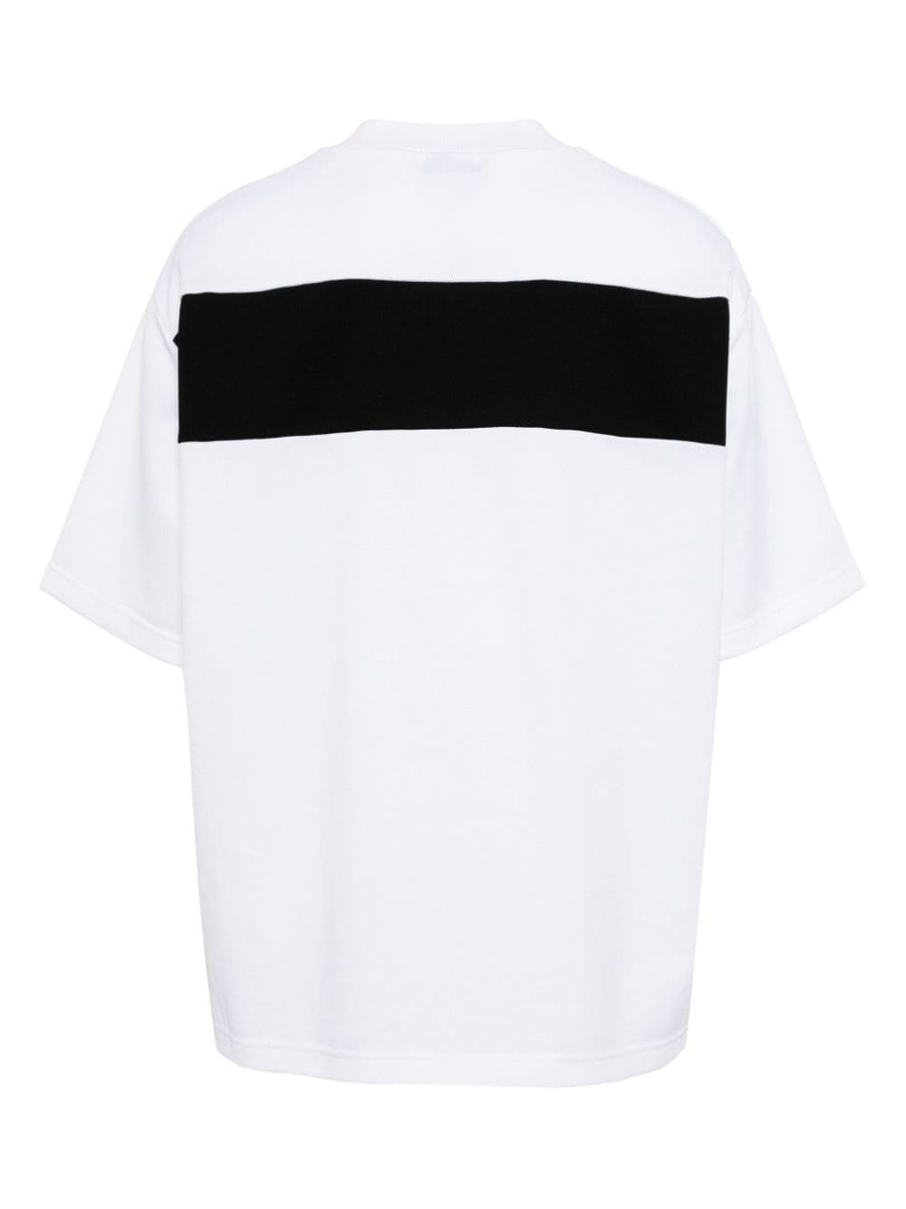 stripe-detail jersey T-shirt - 2