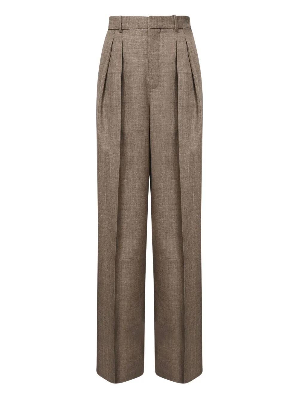 pleated trousers - 1