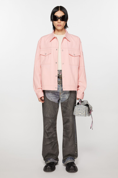Acne Studios Twill jacket - Pale Pink outlook