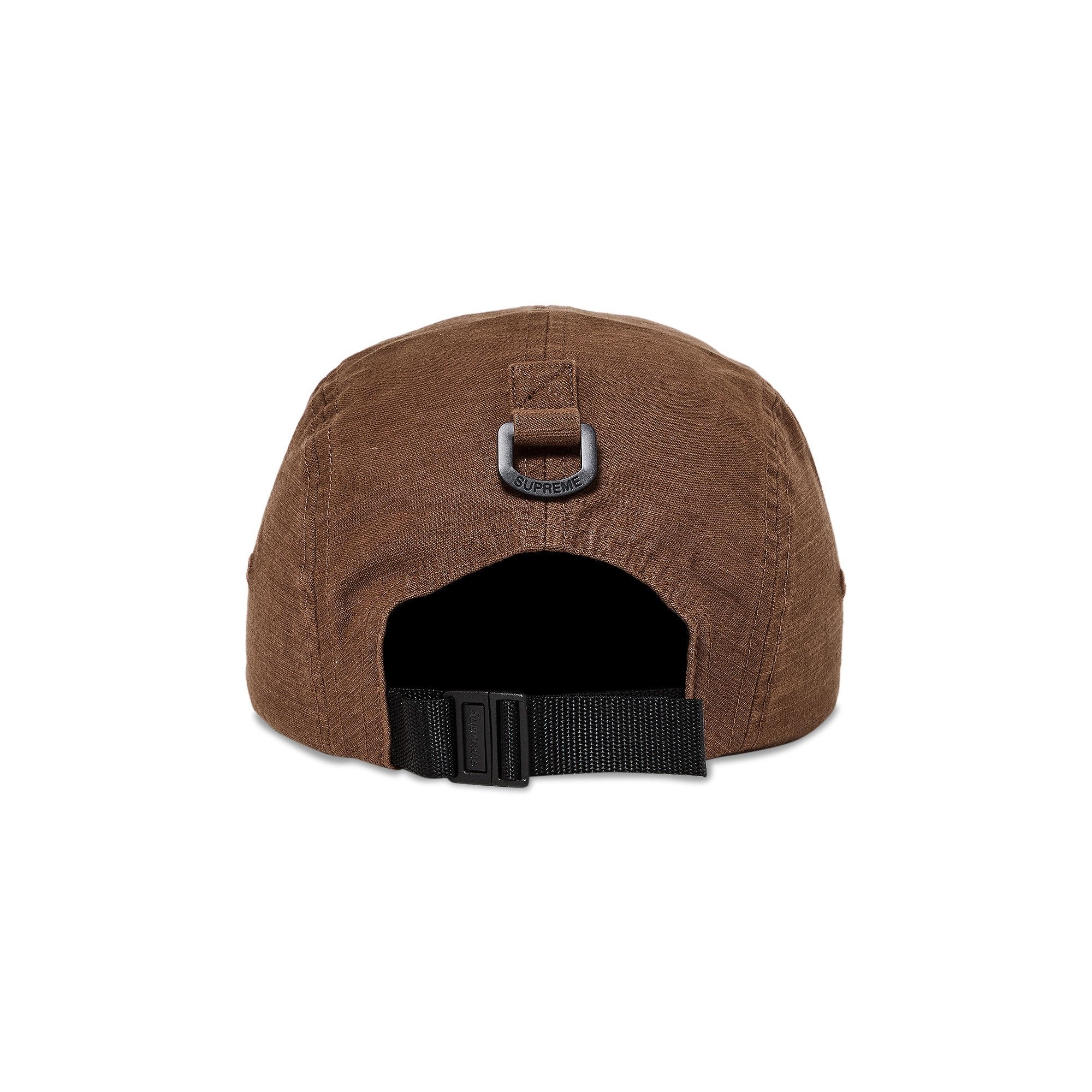 Supreme Arabic Label Camp Cap 'Brown' - 4