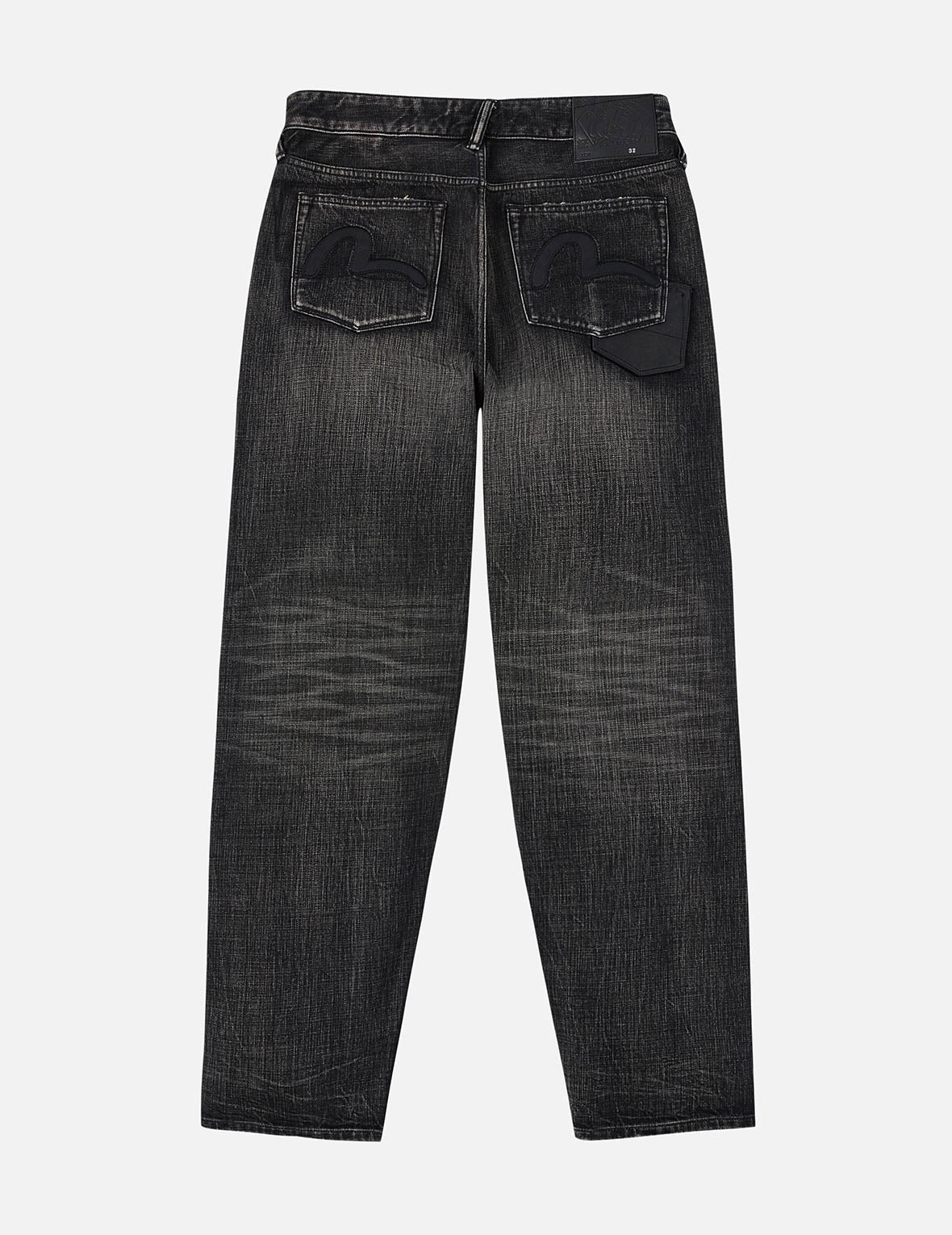 7-Pocket Design Washed Relax Vintage Straight Fit Jeans #2030 - 2