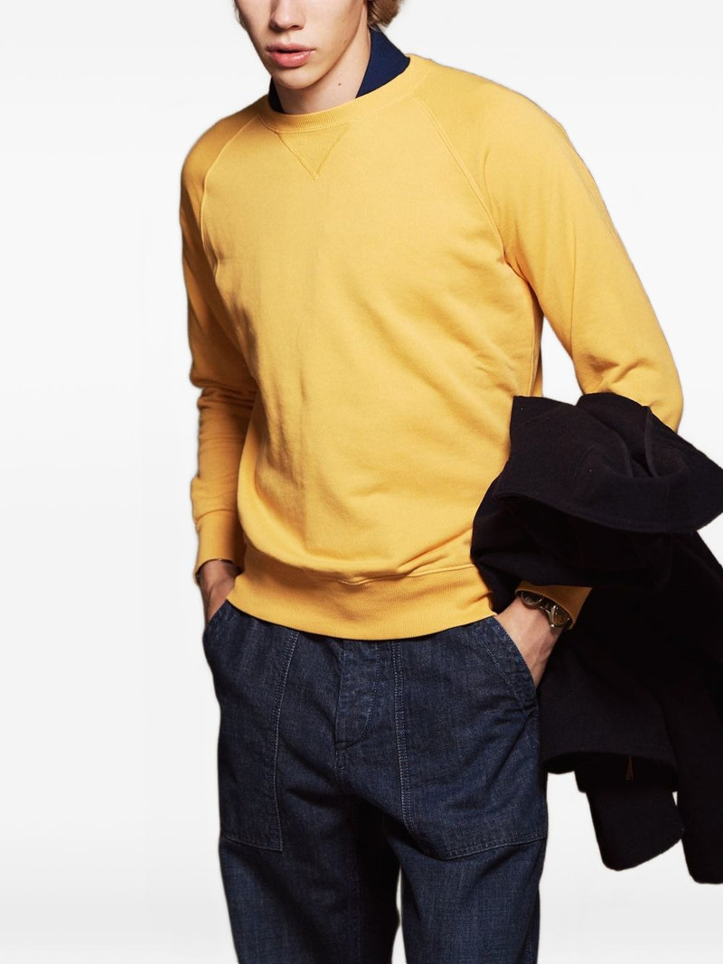 FORTELA Harvard raglan crew-neck sweatshirt outlook