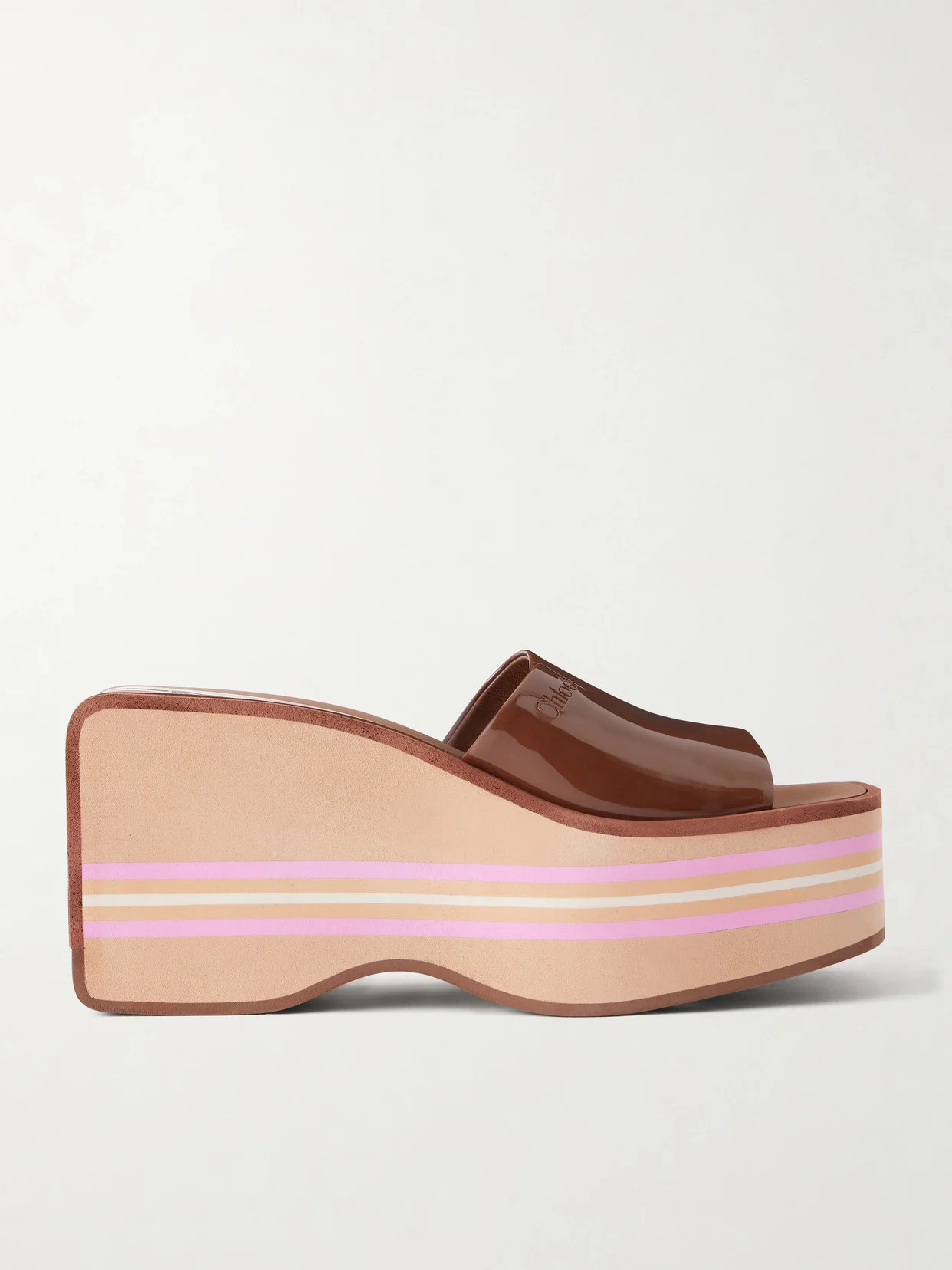 Swimming Cool Patent-leather Sandals - 1