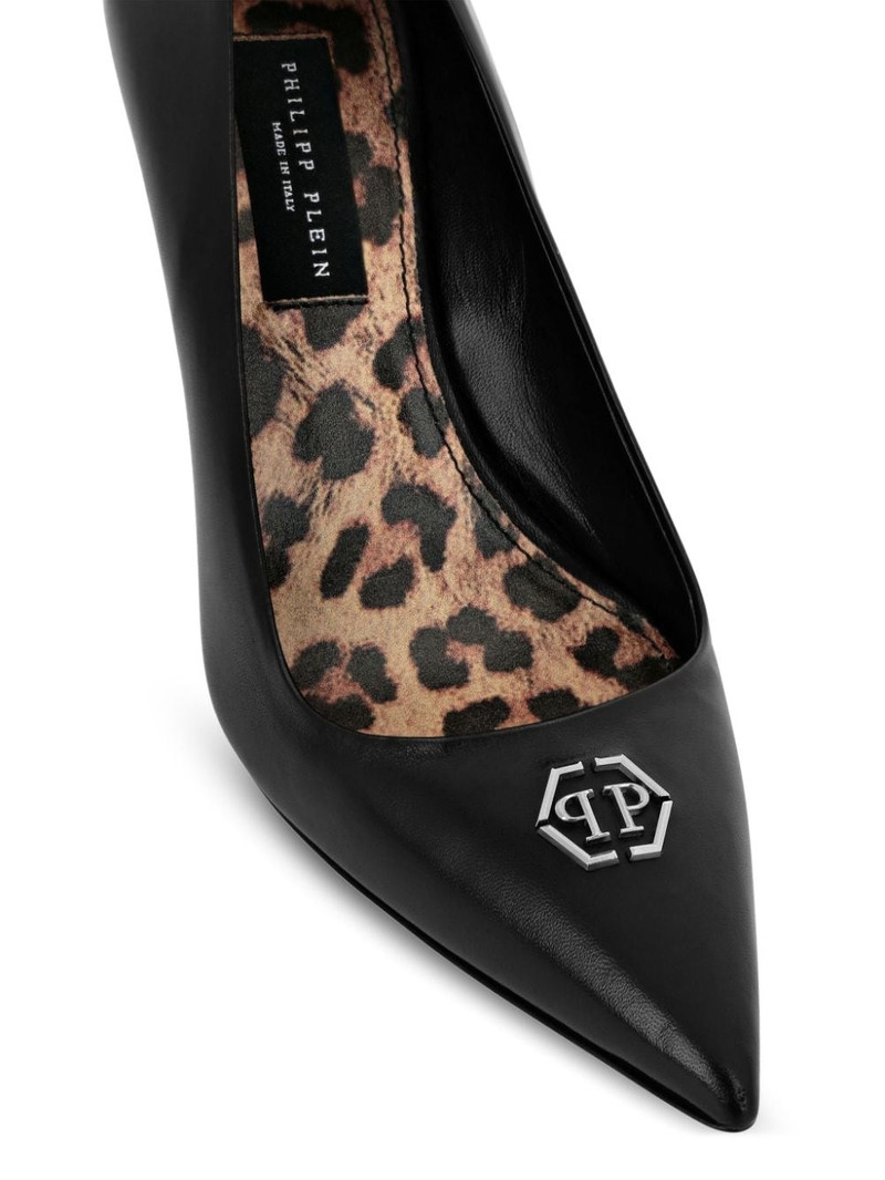Nappa mid-heel pumps 4