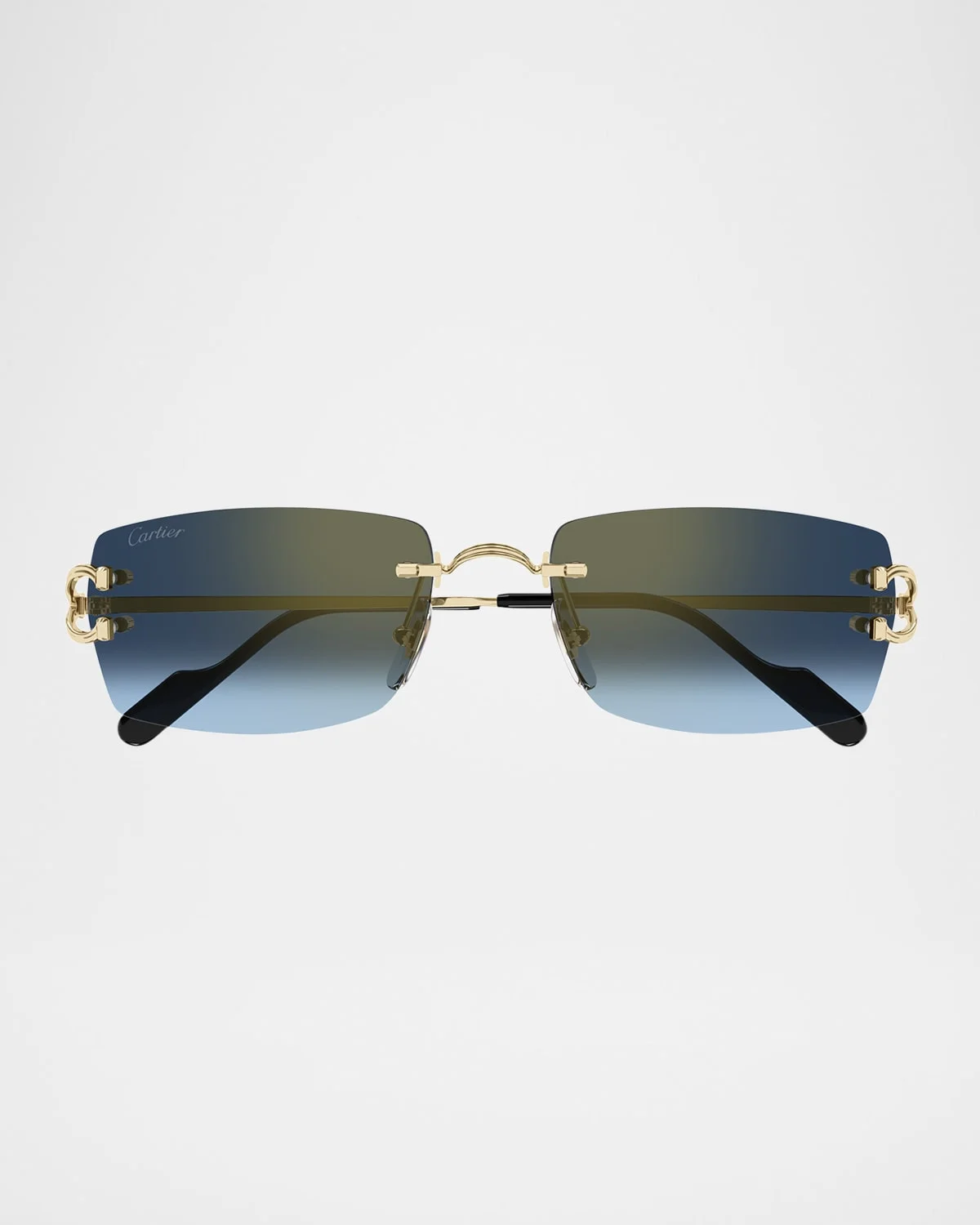 Men's CT0550SM Metal Rectangle Sunglasses - 1