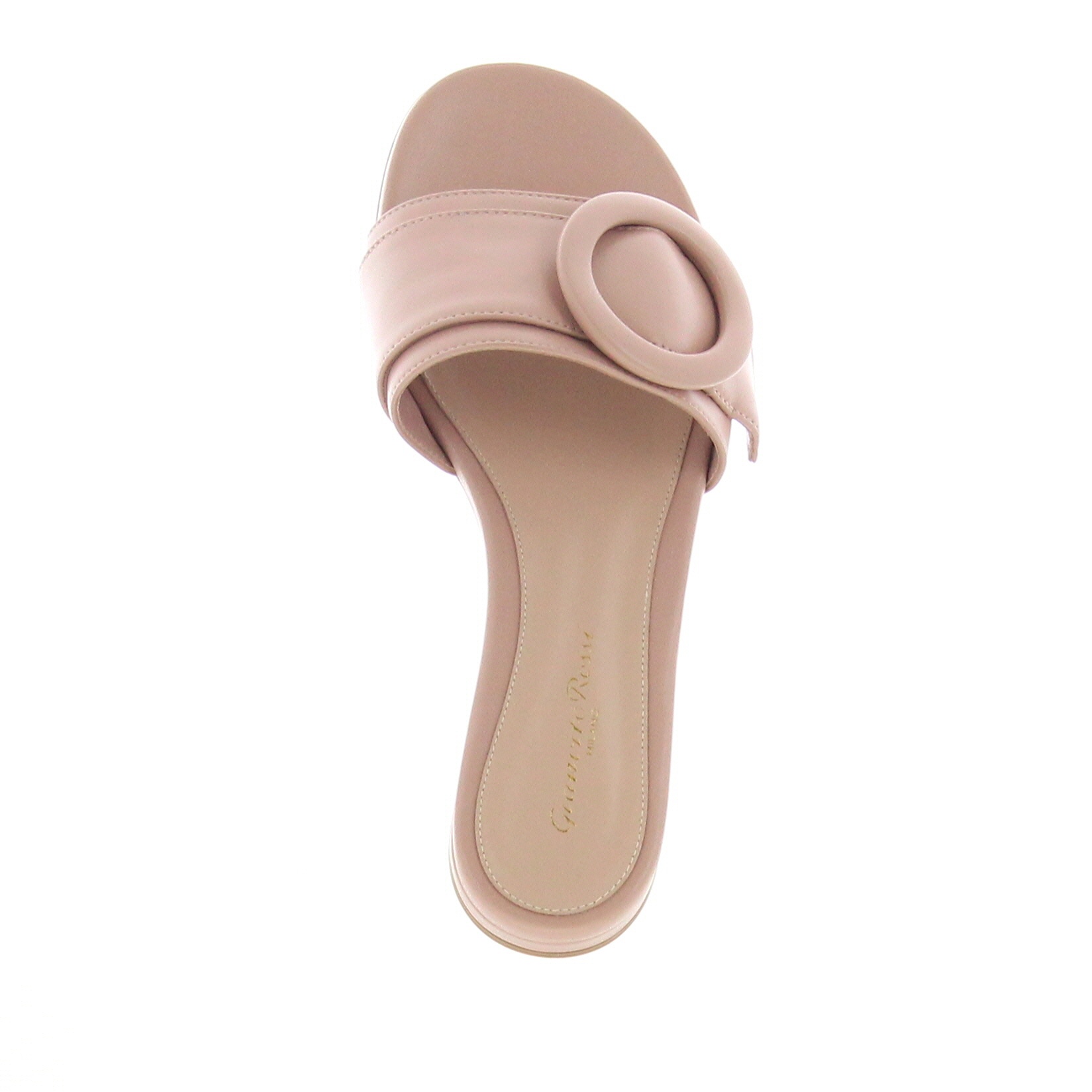 Gianvito Rossi – Venezia Mule Flat Peach - 3