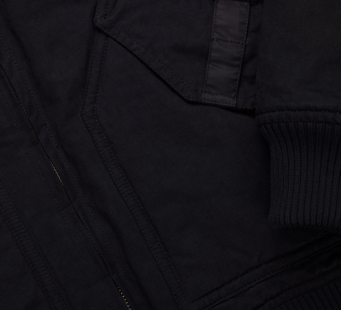CWU Flight Jacket - Black Cotton/Nylon - 4
