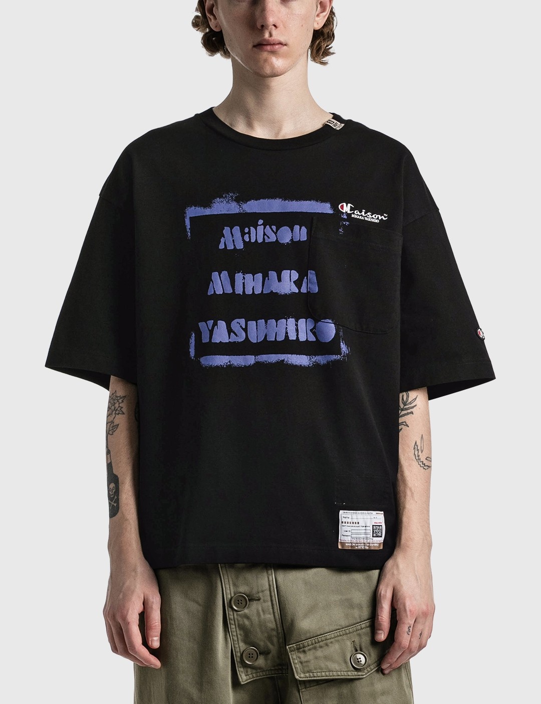 MAISON MIHARA YASUHIRO PRINTED T-SHIRT - 3
