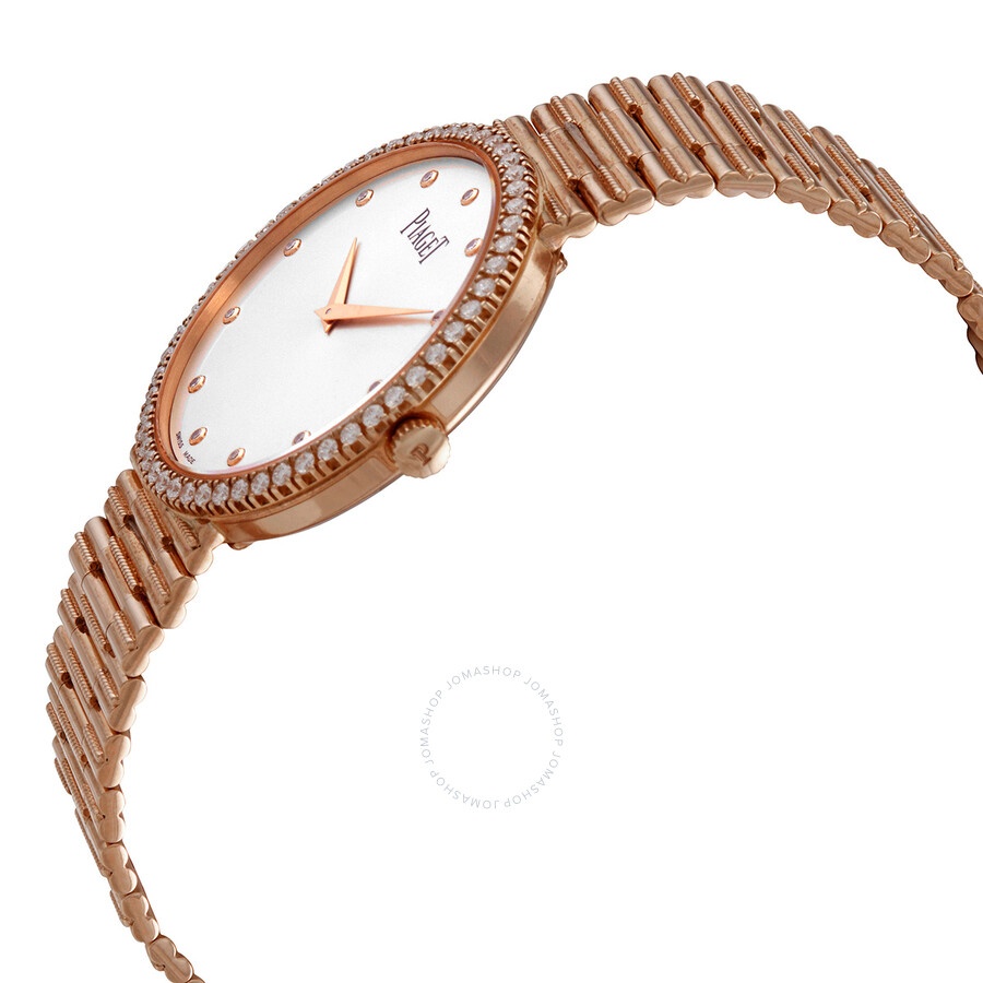 Piaget Altiplano Traditional Hand Wind Diamond Silver Dial Ladies Watch G0A37046 - 2