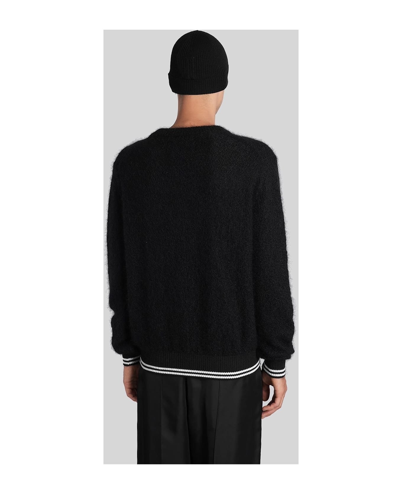 Knitwear In Black Wool - 3