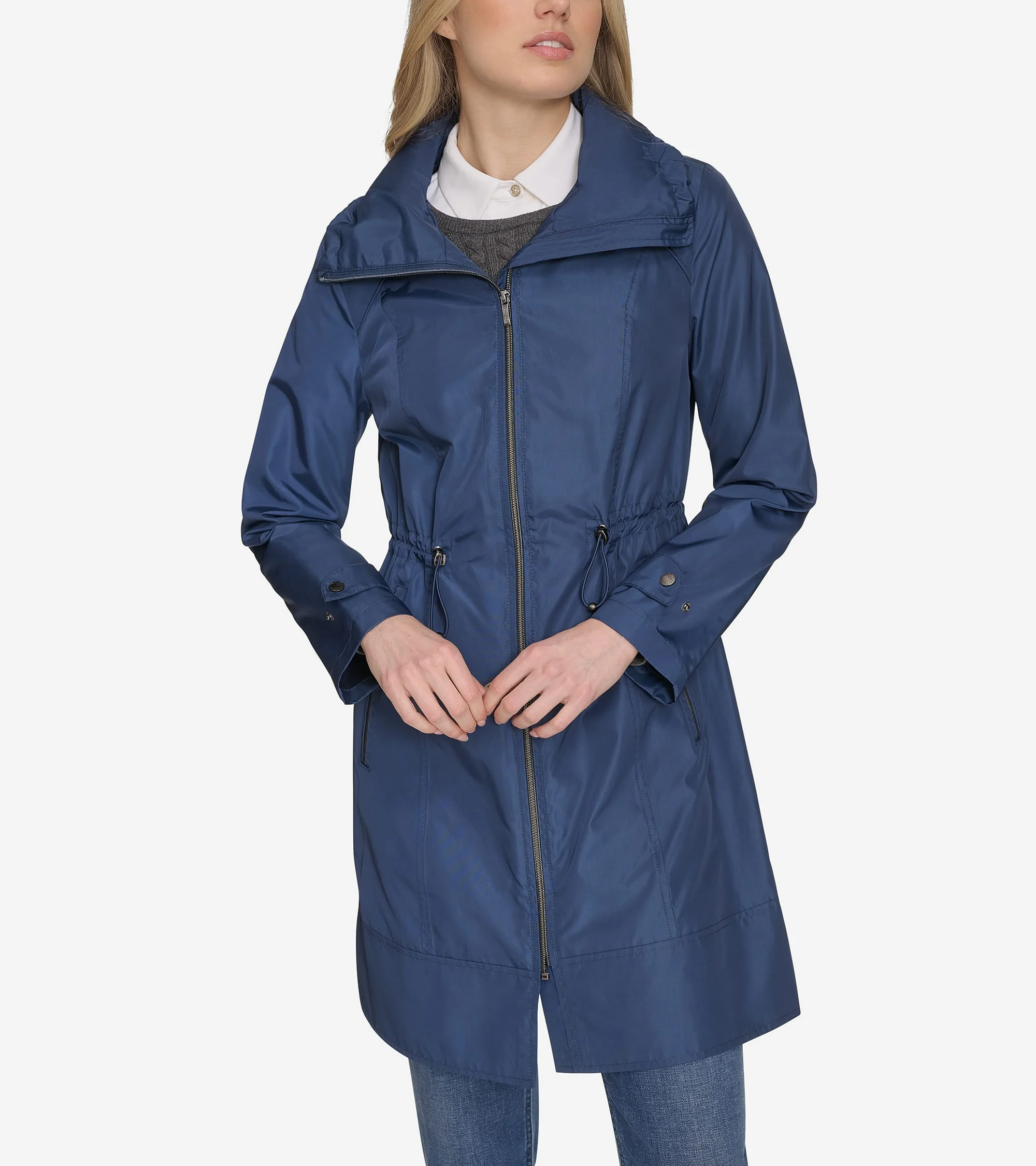Women's Packable Rain Jacket - 1