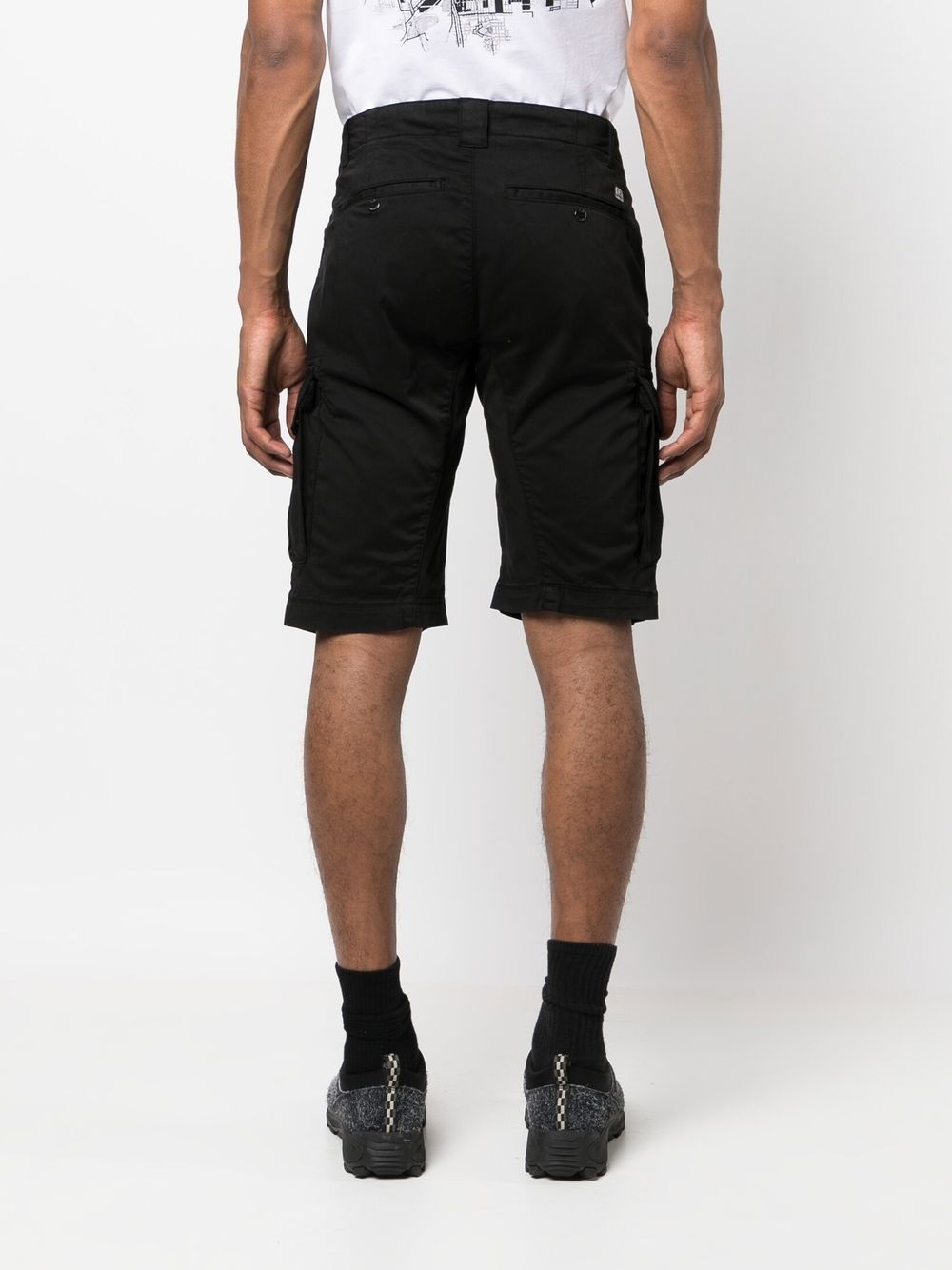 mid-rise cargo shorts - 4