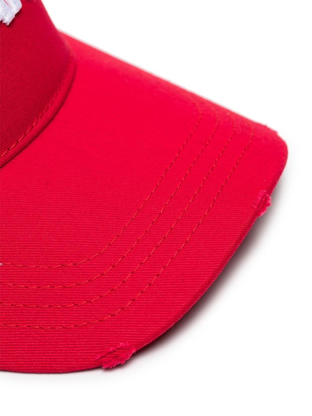 embroidered-logo baseball cap - 4