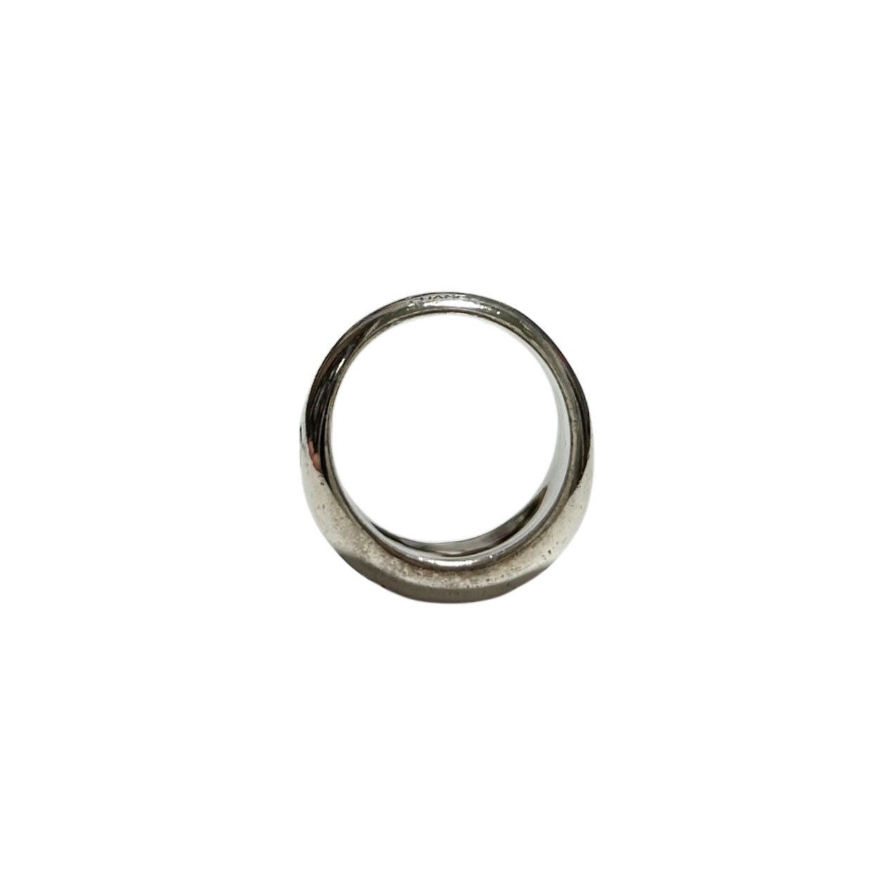 CHANEL Vintage Alphabet Logo Wide Ring - 4