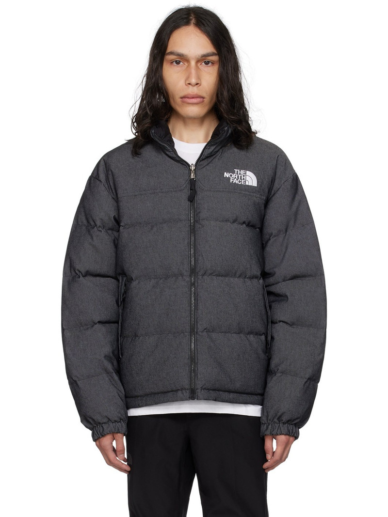 Black '92 Nuptse Reversible Down Jacket - 1