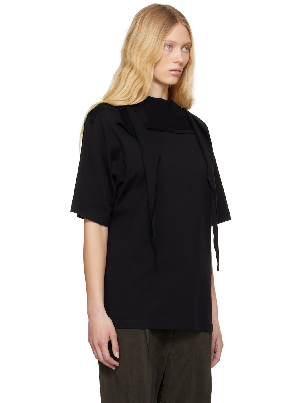 Black Foulard T-shirt - 2