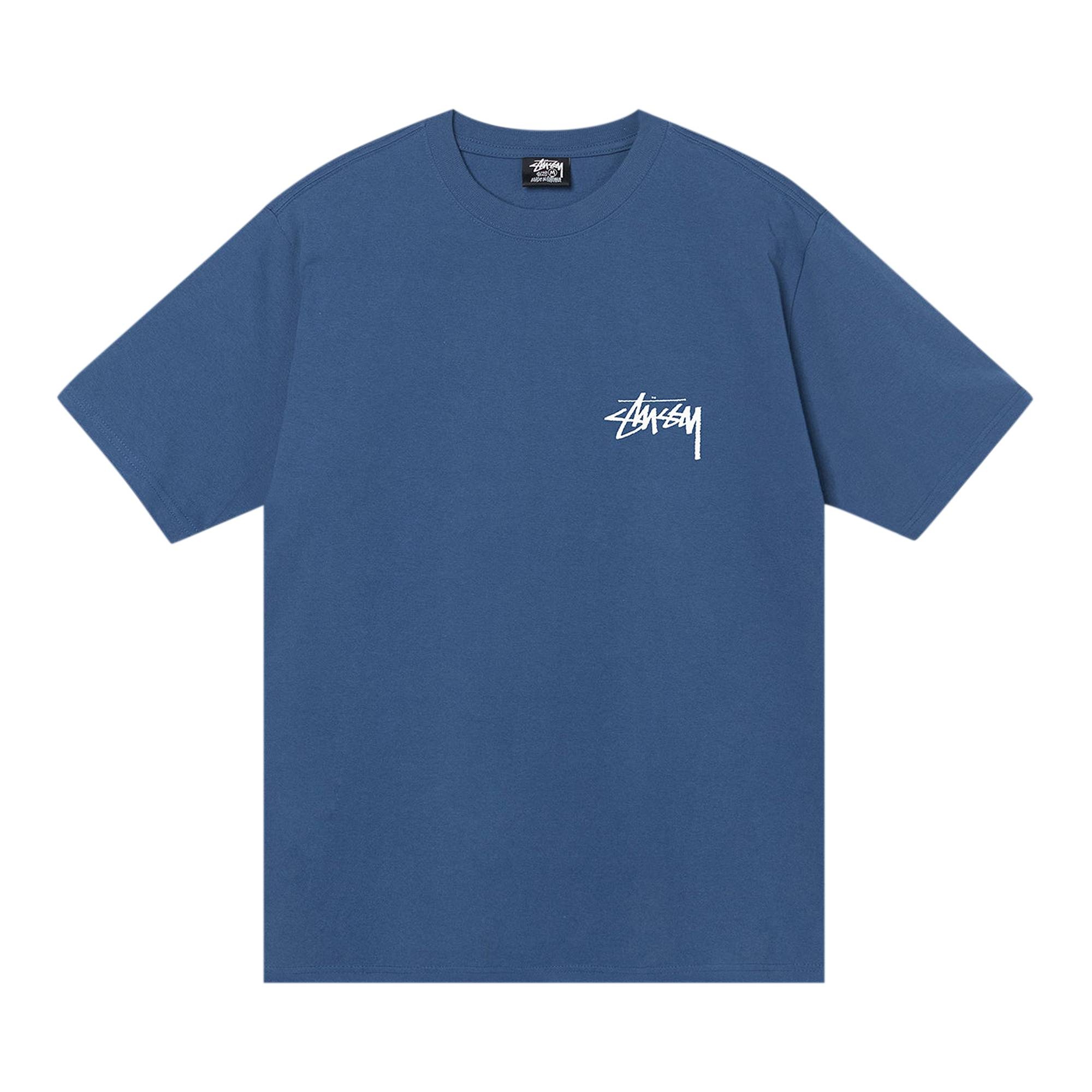 Stüssy Stussy Kittens Tee 'Blue' | REVERSIBLE