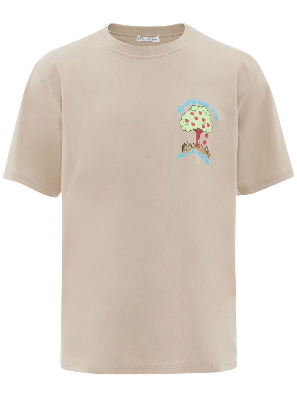 Apple Tree logo-print T-shirt - 1