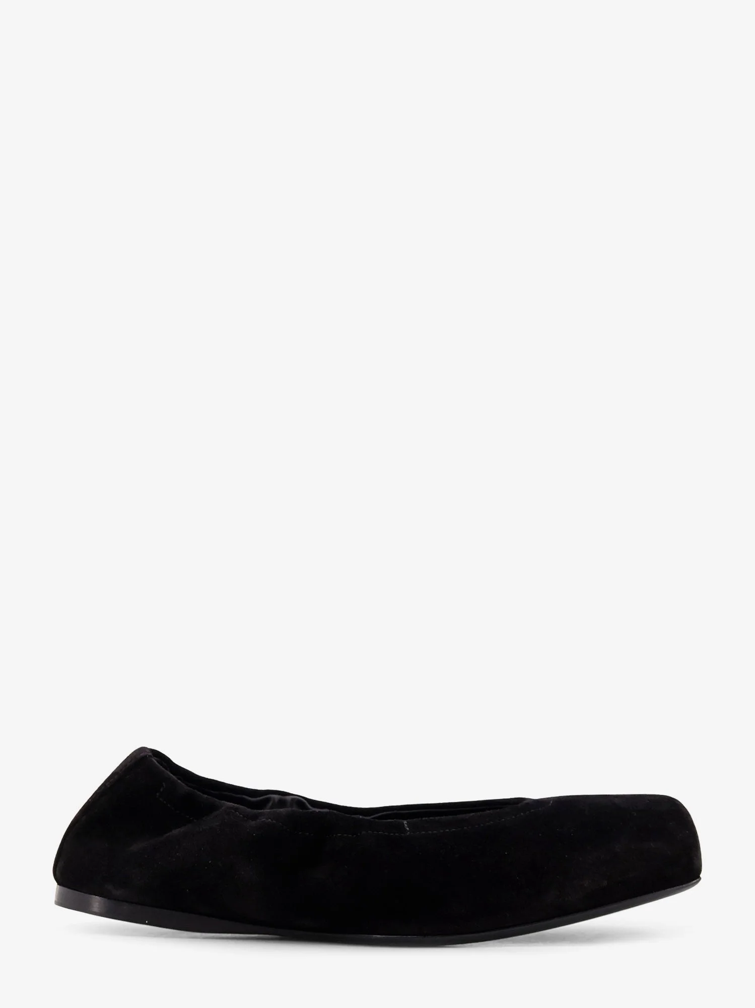 Alaia Suede Ballet Flats Black Women - 1