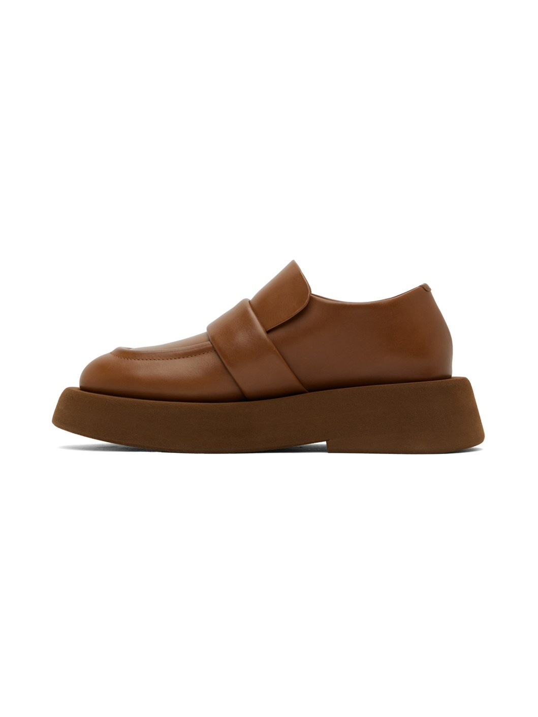 Tan Gomme Gommellone Loafers - 3