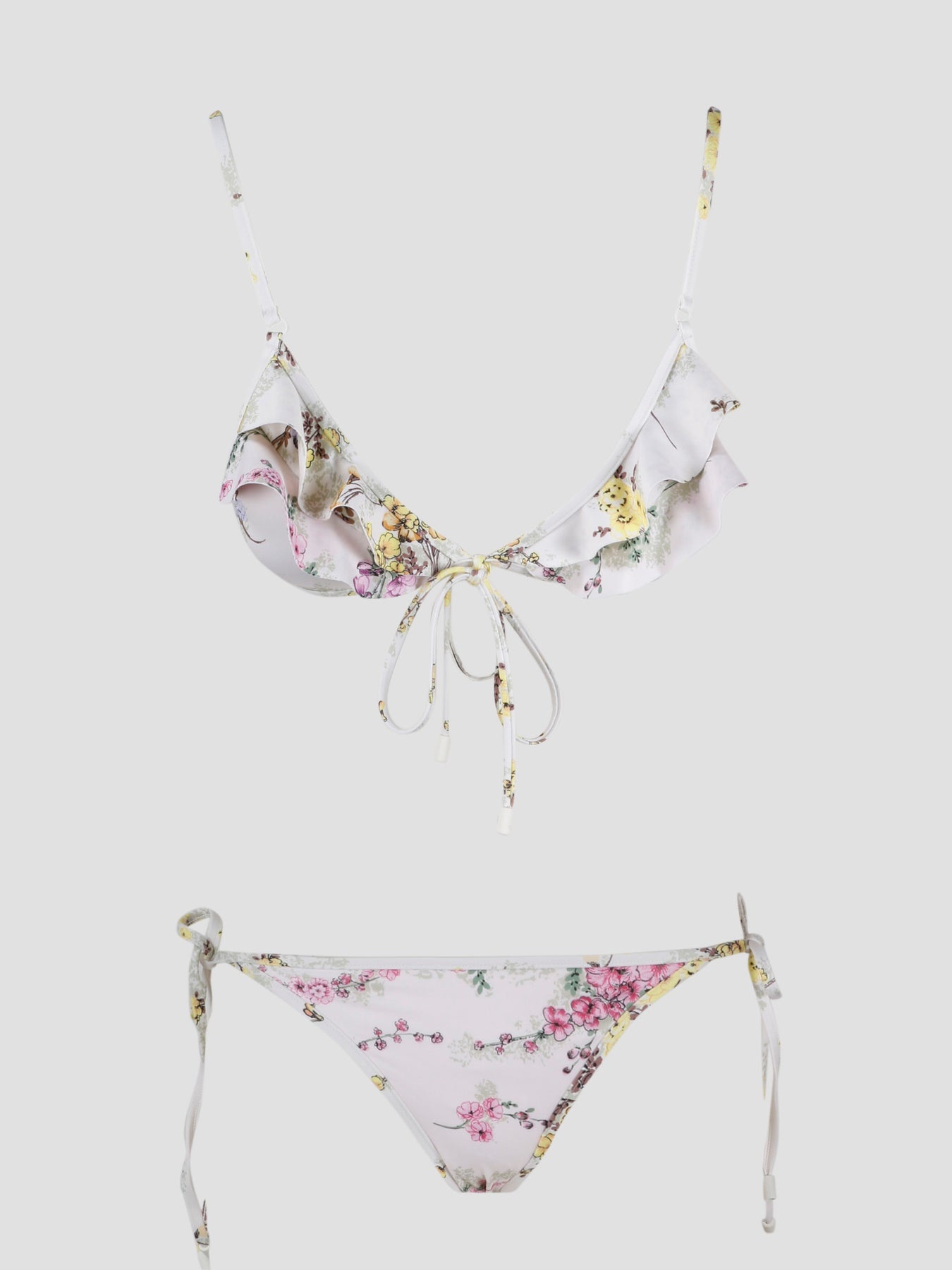 Halliday Spliced Frill Bra