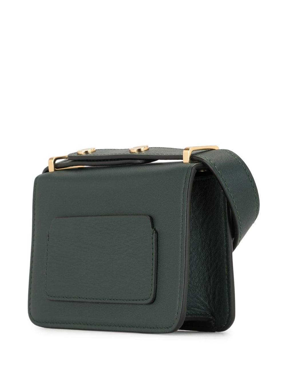 brass-embellished mini satchel - 3