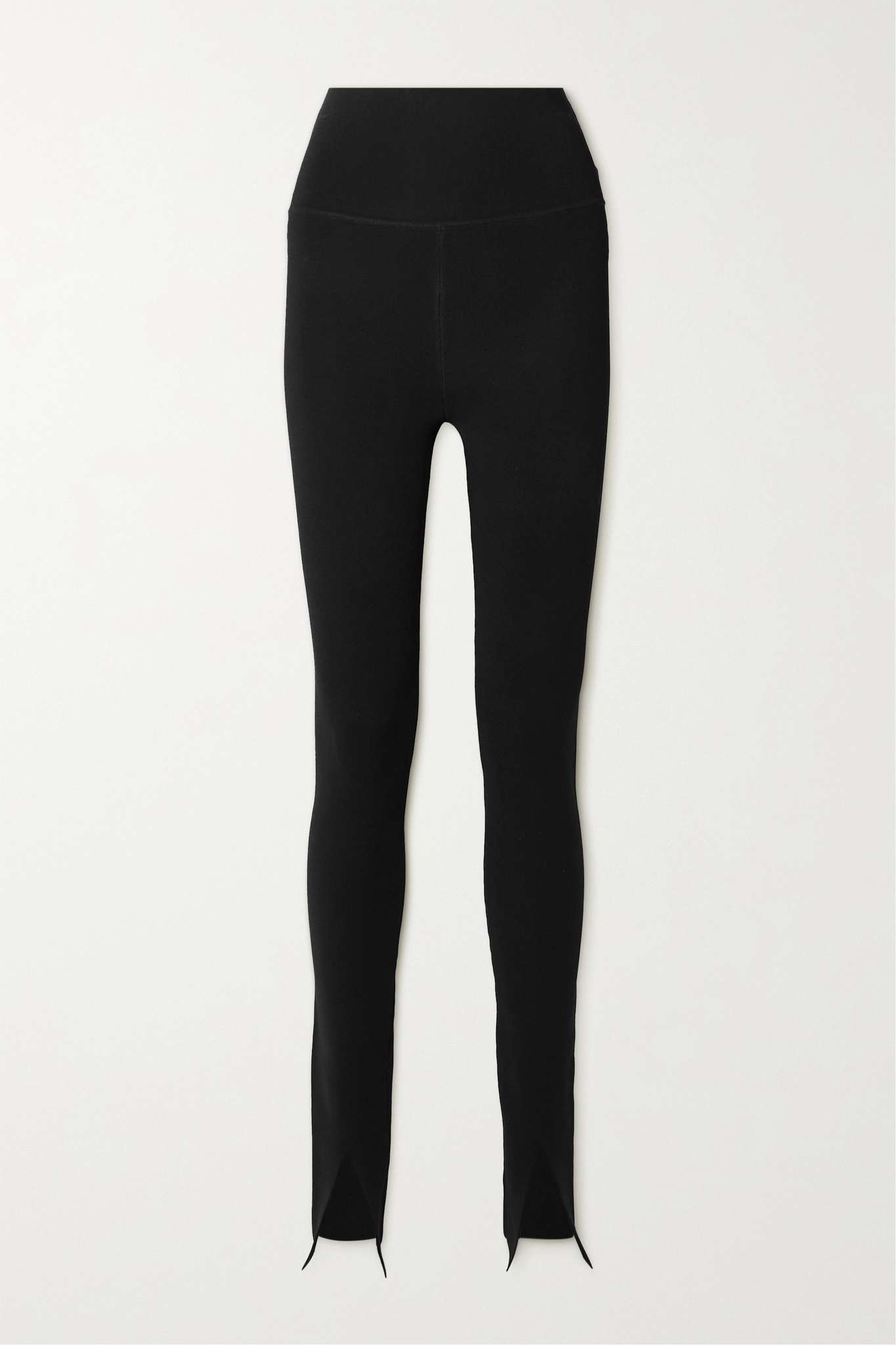 VB Body Split Front Leggings In Black