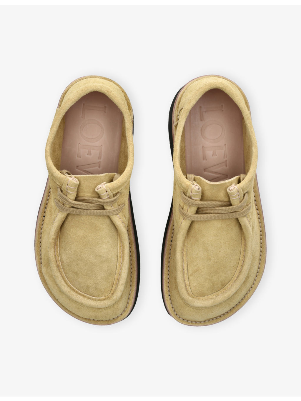 Faro Lace-Up Suede Shoes - 2