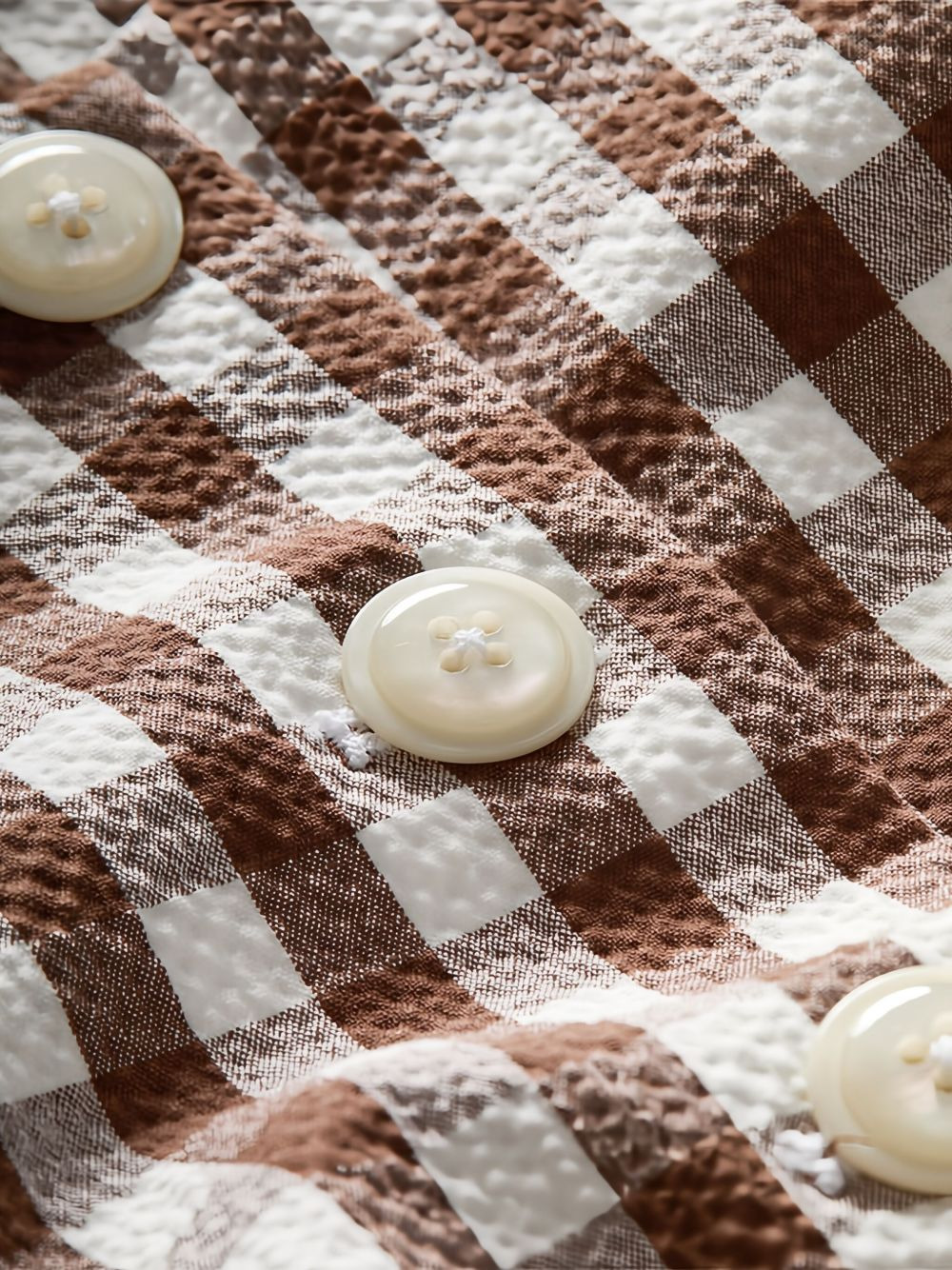 Lois gingham waistcoat - 3