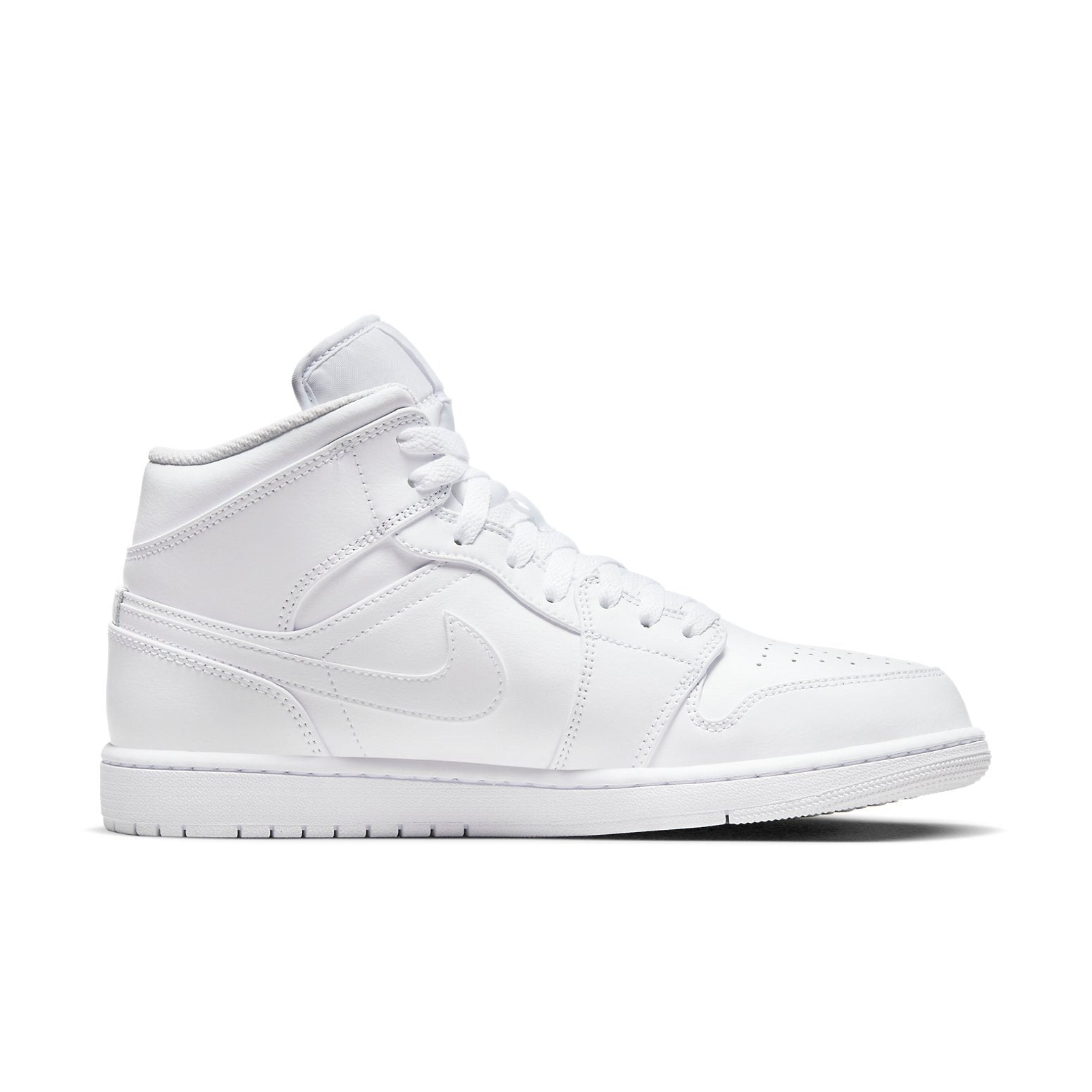 Air Jordan 1 Mid 'Triple White' 2022 554724-136 - 2