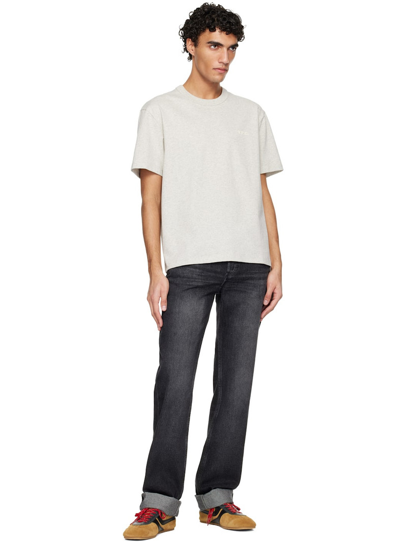 A.P.C. Gray Boxy Petit 'VPC' T-shirt outlook