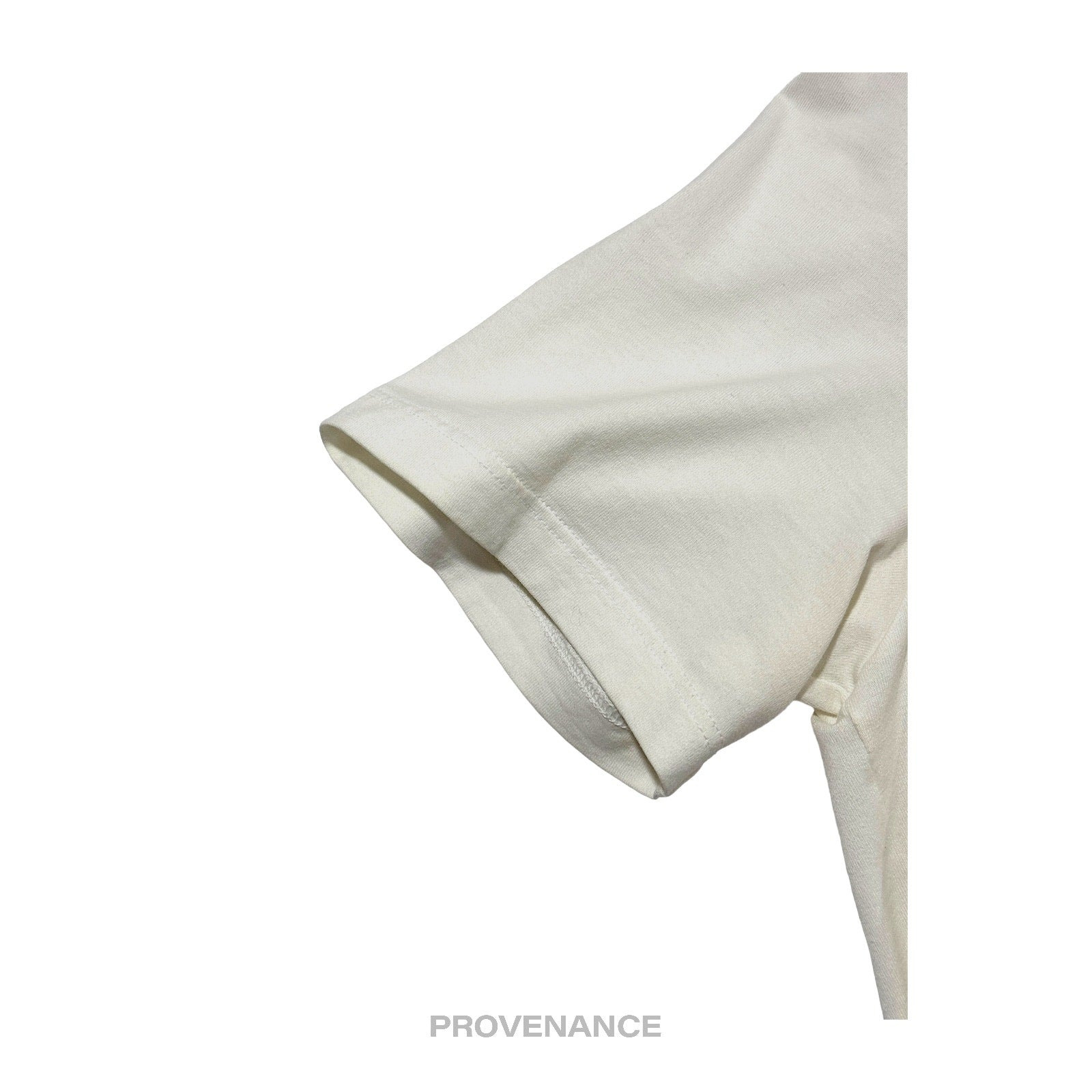 Saint Laurent Paris SLP Logo T Shirt - White - 10