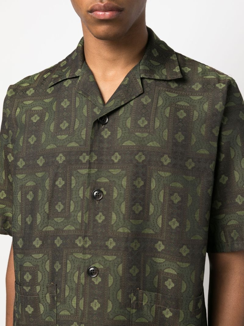 printed short-sleeve shirt - 5
