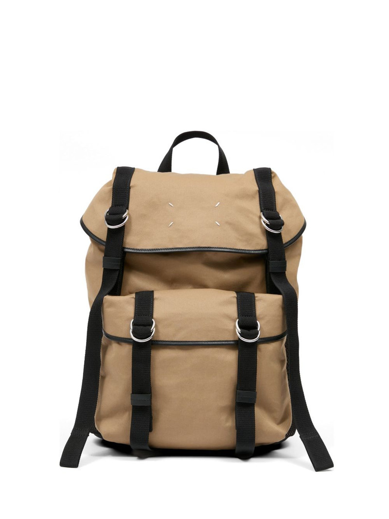 flap top strapy backpack 1