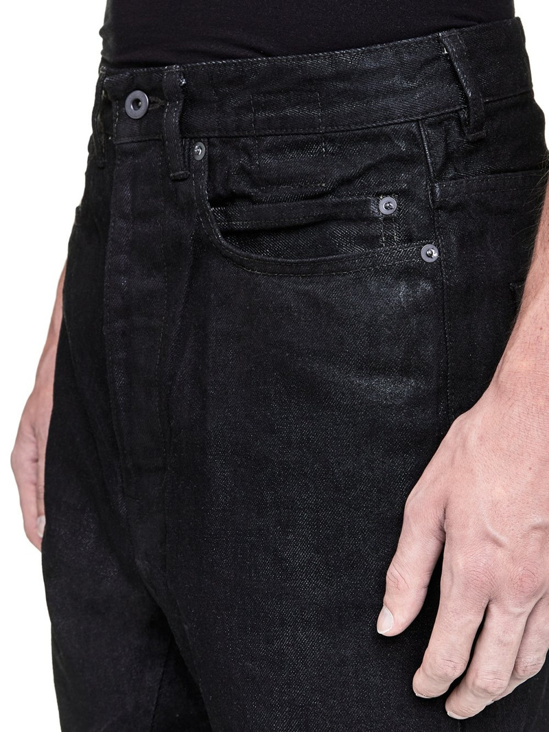 dropped-crotch cropped jeans 3