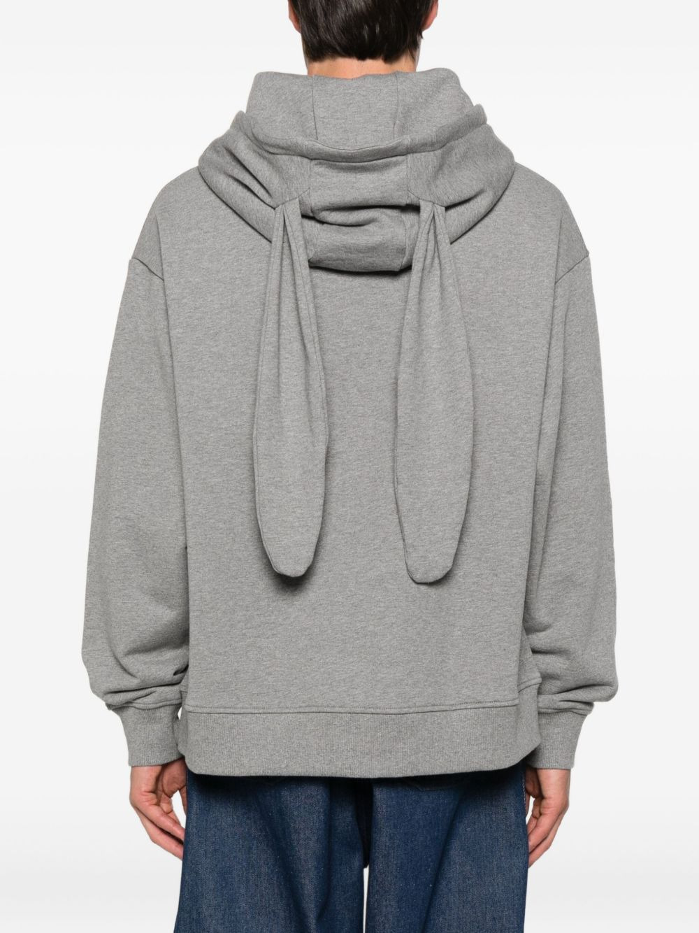 cable-knit pocket hoodie - 4